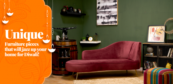 Unique Furniture Pieces That Will Jazz Up your Home For Diwali
