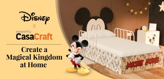 Gift Your Child A Magical Space With Pepperfry’s CasaCraft x Disney Collection
